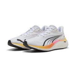 Damskie buty do biegania Electrify NITRO™ 4 PUMA. Fioletowe obuwie sportowe damskie Puma, bez wzorów, z materiału, do biegania. Za 429.00 zł.