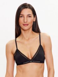 Tommy Hilfiger Biustonosz braletka UW0UW04242 Czarny. Czarne biustonosze Tommy Hilfiger, bez wzorów, z syntetyku. Za 119.99 zł.