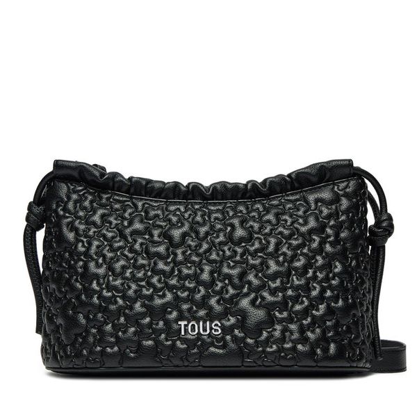 Torebka TOUS. Czarne listonoszki damskie tous, bez wzorów, bez dodatków. Za 539.99 zł.