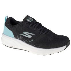 Buty do biegania damskie, Skechers Go Run Ride 8 Hyper. Czarne obuwie sportowe damskie Skechers, bez wzorów, do biegania, Skechers Sport. Za 259.99 zł.