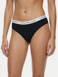 Tommy Hilfiger Figi klasyczne UW0UW05876 Czarny. Czarne figi damskie Tommy Hilfiger, s, bez wzorów, z bawełny. Za 69.99 zł.