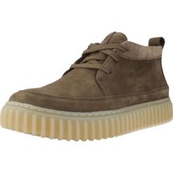 Buty CLARKS TORHILL HI Zielony. Zielone trekkingi męskie Clarks. Za 551.50 zł.