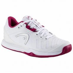 Buty do tenisa damskie Head Sprint Evo 3.0. Białe obuwie sportowe damskie Head, bez wzorów, z materiału, do biegania. Za 483.00 zł.