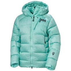 Damska kurtka puchowa Helly Hansen Odin. Niebieskie kurtki damskie Helly Hansen, m, bez wzorów, z puchu, bez kaptura. Za 2,018.00 zł.