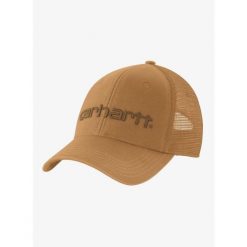 Czapka z daszkiem Carhartt Dunmore Cap - carhartt brown/oiled walnut. Brązowe czapki i kapelusze męskie Carhartt, bez wzorów, sportowe. Za 102.99 zł.