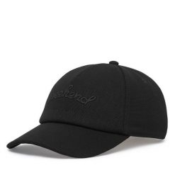 Czapka z daszkiem Weekend Max Mara. Czarne czapki i kapelusze damskie Weekend Max Mara, bez wzorów. Za 474.99 zł.