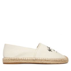 Espadryle KARL LAGERFELD. Espadryle damskie KARL LAGERFELD, bez wzorów, bez obcasa, bez zapięcia. Za 659.99 zł.