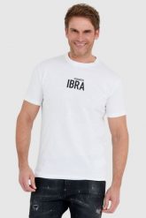 DSQUARED2 Biały t-shirt męski ibra. Białe t-shirty męskie Dsquared2, l, bez wzorów, bez kołnierzyka. W wyprzedaży za 699.99 zł.