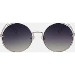 Srebrne okulary przeciwsłoneczne. Okulary przeciwsłoneczne damskie marki Kazar. Za 369.00 zł.