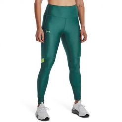 Spodnie treningowe damskie Under Armour 1378753722. Zielone legginsy damskie Under Armour, m, bez wzorów, na fitness i siłownię. Za 373.00 zł.