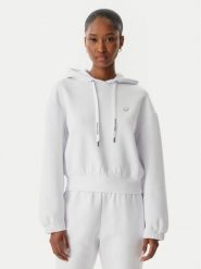 Armani Exchange Bluza XW002217 AF10818 U0002 Biały Regular Fit. Białe bluzy damskie Armani Exchange, l, bez wzorów, z bawełny, bez kaptura. Za 549.99 zł.