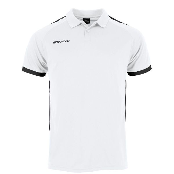 Polo Stanno First. Białe koszulki sportowe damskie STANNO, bez wzorów, bez kołnierzyka, bez ramiączek. Za 207.50 zł.