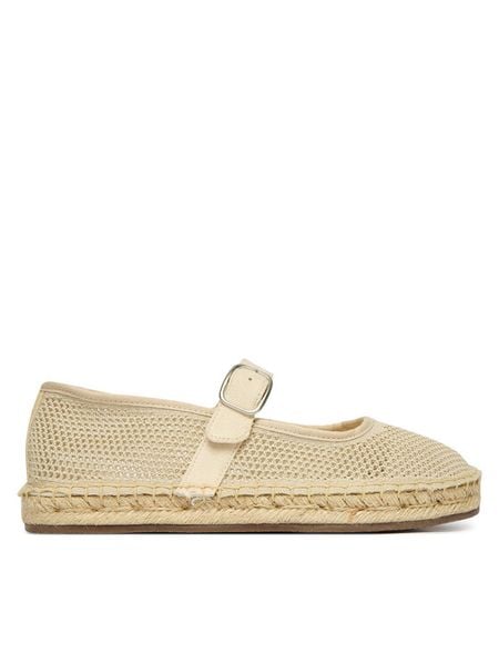 EMU Australia Espadryle Tess W13275 Écru. Białe espadryle damskie Emu Australia, bez wzorów, z materiału, bez obcasa, bez zapięcia. Za 237.99 zł.