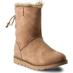 Kozaki MAGIC LADY CS16075-8. Czerwone buty zimowe dziewczęce Magic Lady, bez wzorów, ze skóry ekologicznej, bez zapięcia. W wyprzedaży za 59.99 zł.