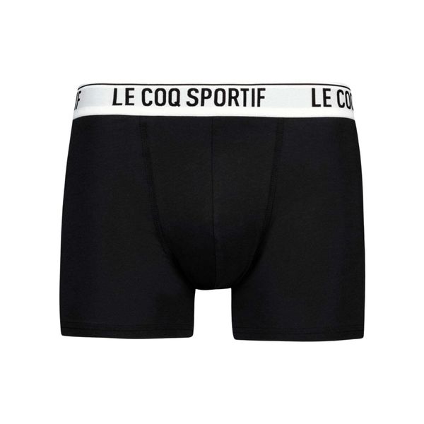 Bokserki Le Coq Sportif Essentiels SSVET (x2). Czarne bokserki męskie le coq sportif, l, bez wzorów, z bawełny. Za 106.35 zł.
