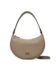 MICHAEL Michael Kors Torebka Kyla 32T5T8QU1B Beżowy. Brązowe torebki do ręki damskie MICHAEL Michael Kors, bez wzorów, ze skóry, bez dodatków. Za 699.99 zł.
