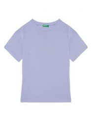 United Colors Of Benetton T-Shirt 3I1XC10P7 Fioletowy Regular Fit. Fioletowe t-shirty dla chłopców United Colors Of Benetton, bez wzorów, z bawełny, bez ramiączek. Za 39.99 zł.