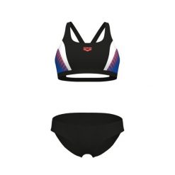 Strój kąpielowy damski dwuczęściowy kostium na basen Arena Threefold. Białe bikini damskie Arena, l, bez wzorów. Za 232.50 zł.