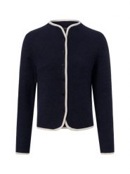 Franco Callegari Sweter z wełny Kobiety niebieski, XXL. Niebieskie swetry damskie Franco Callegari, xxl, bez wzorów, z dzianiny, bez kołnierzyka, bez ramiączek, bez kaptura. Za 399.95 zł.