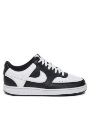 NIKE COURT VISION LO NN Sneakersy damskie. Czarne obuwie sportowe damskie Nike, bez wzorów, z materiału, nike air max. Za 299.99 zł.