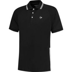 Koszulka sportowa męska Dunlop Club Polo Shirt. Czarne koszulki polo męskie Dunlop, m, bez wzorów, sportowe, bez ramiączek. Za 159.99 zł.