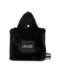 Liu Jo Torebka XS Tote TF5271 E0374 Czarny. Czarne torebki do ręki damskie Liu Jo, bez wzorów, z materiału, bez dodatków. Za 359.99 zł.