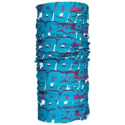 Komin na szyję wielofunkcyjny Viking Regular, bandana, chusta. Niebieskie szaliki i chusty damskie Viking, bez wzorów. Za 29.90 zł.