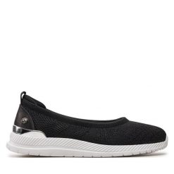 Baleriny Xti. Czarne baleriny damskie Xti, bez wzorów, bez obcasa. Za 169.99 zł.