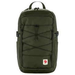 FJALLRAVEN Plecak miejski Skule 24 deep forest. Zielone plecaki damskie Fjällräven, bez wzorów, biznesowe. Za 393.10 zł.