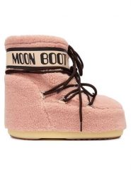Moon Boot Śniegowce Mb Icon Fleece 80D1409700 Różowy. Czerwone śniegowce i trapery męskie Moon Boot, z materiału, bez zapięcia. Za 1,319.00 zł.