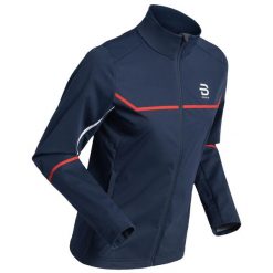 Damska kurtka narciarska Daehlie Sportswear Pace. Niebieskie kurtki snowboardowe damskie DAEHLIE, l, bez wzorów, z elastanu, bez kaptura, na fitness i siłownię. Za 800.50 zł.