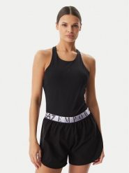 EA7 Emporio Armani Body 7W001122 AF12625 UC001 Czarny Slim Fit. Czarne bluzki damskie EA7 Emporio Armani, xs, bez wzorów, z syntetyku, bez kołnierzyka, bez ramiączek. Za 252.99 zł.