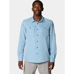 Koszulka Męska Mountain Hardwear Canyon. Niebieskie bluzki z długim rękawem męskie Mountain Hardwear, m, bez wzorów, bez kołnierzyka. Za 339.00 zł.