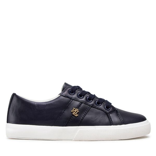 Tenisówki LAUREN RALPH LAUREN. Niebieskie trampki i tenisówki damskie Lauren Ralph Lauren, bez wzorów, bez zapięcia. Za 264.99 zł.