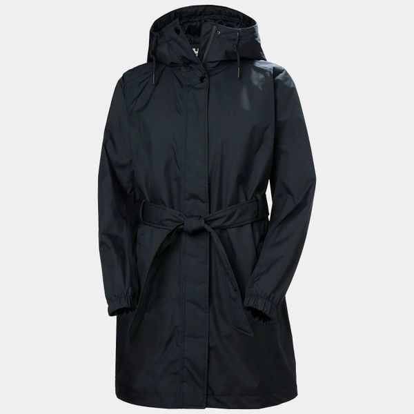 Damska kurtka wodoodporna Helly Hansen Classic Ins Trench. Niebieskie kurtki damskie Helly Hansen, bez wzorów, bez kaptura. W wyprzedaży za 750.50 zł.