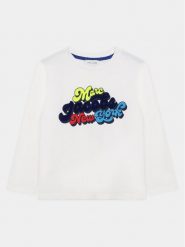 Marc Jacobs Bluzka W25604 Biały Regular Fit. Białe t-shirty dla chłopców Marc Jacobs, bez wzorów, z bawełny, bez ramiączek. Za 149.99 zł.