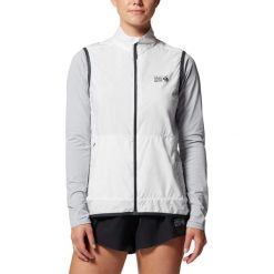 Kamizelka damska Mountain Hardwear Kor Airshell. Białe kurtki damskie Mountain Hardwear, na zimę, l, bez wzorów, bez kaptura. Za 539.00 zł.