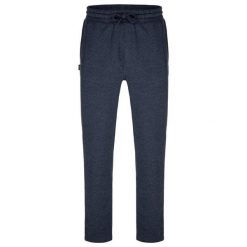 Męskie spodnie dresowe LOAP Edol ciemny niebieski XL. Niebieskie szorty męskie YOA, m, bez wzorów, z dresówki. Za 200.99 zł.