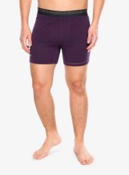 Bokserki termoaktywne męskie Ortovox 185 Rock N Wool Boxer. Fioletowe bielizna termoaktywna męska ORTOVOX, l, z materiału. Za 247.49 zł.