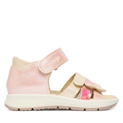 Sandały Primigi. Czerwone sandały dziewczęce Primigi, bez zapięcia. Za 189.99 zł.