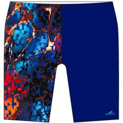 Spodenki kąpielowe męskie Aquafeel Jammer. Niebieskie kąpielówki męskie Aquafeel, l, bez wzorów, z elastanu, na fitness i siłownię. Za 159.99 zł.