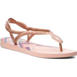Sandały HAVAIANAS - Fl Urban 40000392976 Black/Silver. Szare klapki damskie Havaianas, bez wzorów, z tworzywa sztucznego, bez obcasa, bez zapięcia. W wyprzedaży za 89.00 zł.
