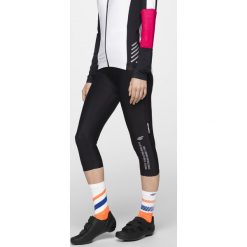 Getry rowerowe damskie RSD151 - głęboka czerń. Szorty sportowe damskie marki 4f. Za 99.99 zł.