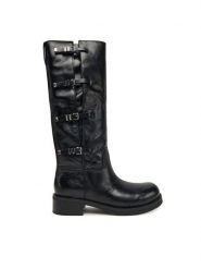 MICHAEL Michael Kors Kozaki Darrington 40F5DTFB6L Czarny. Czarne kozaki damskie MICHAEL Michael Kors, ze skóry, bez obcasa, na płaskiej podeszwie. Za 1,579.00 zł.