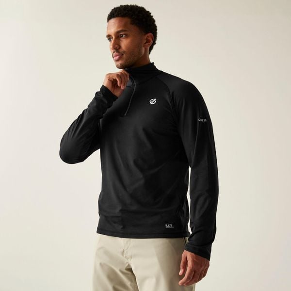 Bluza turystyczna męska Dare 2B Fuse Up II termoaktywna. Brązowe bluzy sportowe męskie Dare 2b, m, bez wzorów, bez kaptura, narciarskie. Za 139.99 zł.