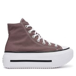 Trampki Converse. Brązowe trampki i tenisówki damskie Converse, bez wzorów, retro, bez zapięcia. Za 419.99 zł.