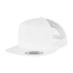 Klasyczna Czapka Z Daszkiem. Białe czapki i kapelusze damskie FLEXFIT, bez wzorów, klasyczne. Za 54.99 zł.