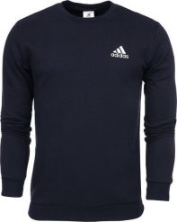 Adidas Bluza męska adidas Essentials Fleece granatowa H42002 L. Bluzy męskie Adidas, l, bez wzorów, bez kaptura. Za 145.39 zł.