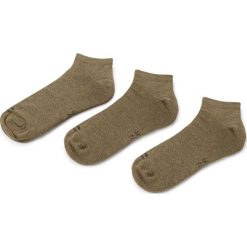 Zestaw 3 par niskich skarpet unisex CAMEL ACTIVE - 6595 Earth Brown 798. Skarpety damskie marki Camel Active. Za 39.00 zł.