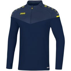 Bluza zapinana na zamek Jako Champ 2.0. Niebieskie bluzy męskie Jako, m, bez wzorów, bez kaptura. W wyprzedaży za 165.00 zł.